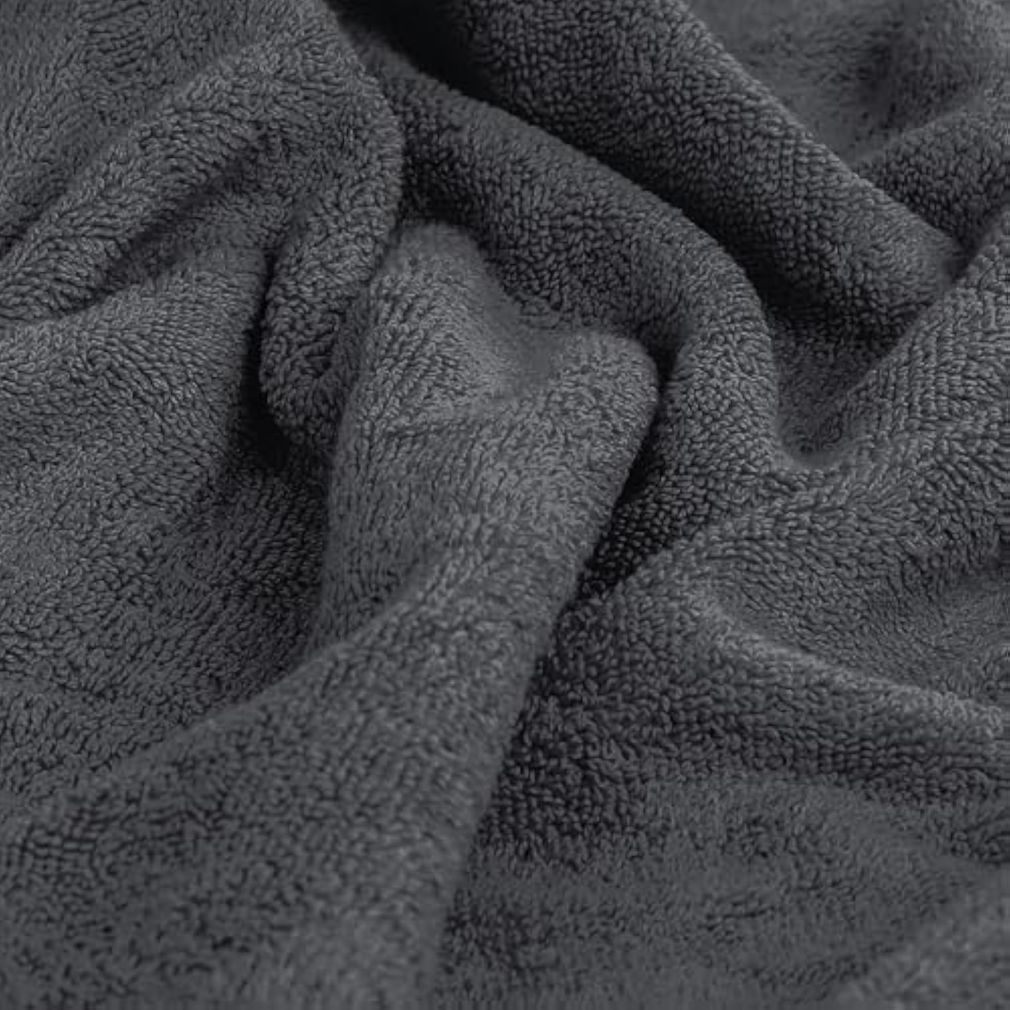 4 Pack Premium Viscose Oversized Bath Set, Quick Drying