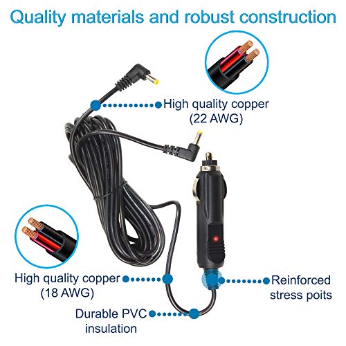 Hqrp Car Charger Compatible With Philips 7 9 10 Inches Dual Screen Headrest Portable Dvd Player Ly-02 Ay-4133 Ay-4128 Ay-4197 Pd9016 Pet7402 Pet9402 Pet708 Pet726 Pd7012 Pd7016 Pd9012 Portable #TOP4