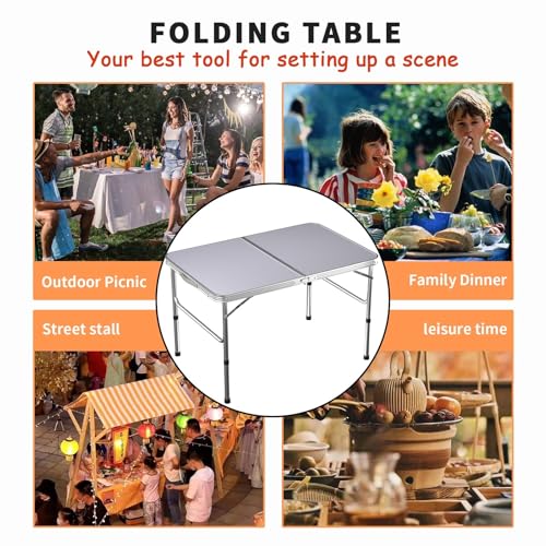 Table camping pliante stable pour résoudre le manque de place aux repas - 6