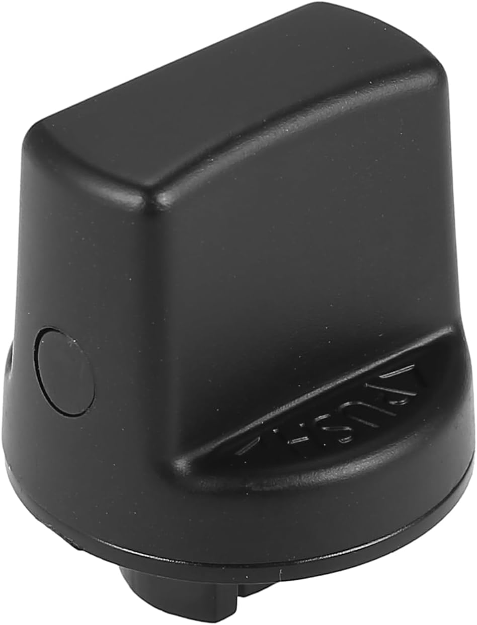 X AUTOHAUX Keyless Ignition Start Switch Knob Cap and Insert for Mitsubishi Lancer 2008-2017 4408A167 4408A031 Black