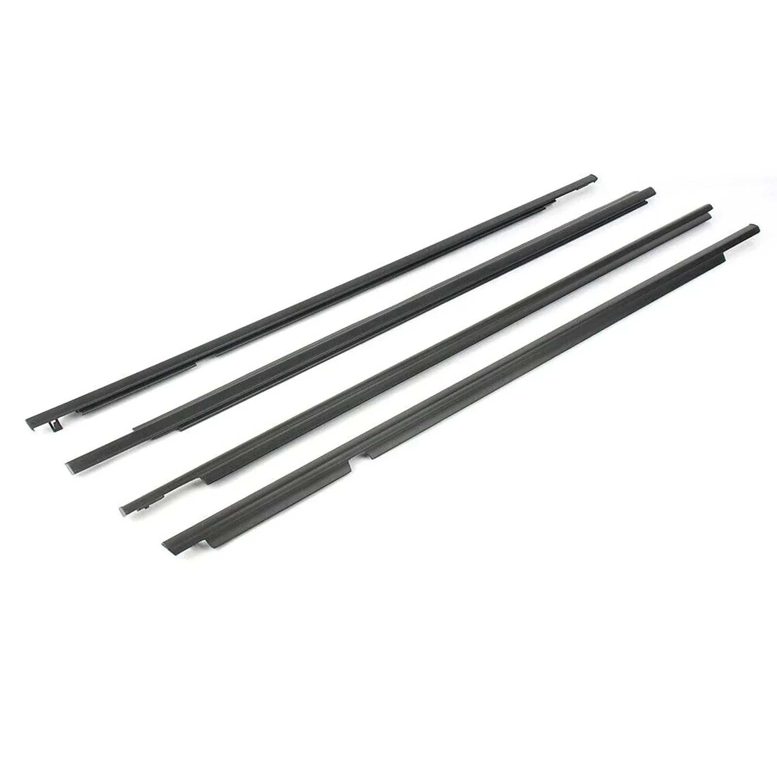 Pbqenxb One Color For Toyota For Land For Cruiser For Prado 120 Series 2003-2009 Car Window Weatherstrips Side Door Moulding Rubber Trim Seal Belts Outer Window Weatherstrip