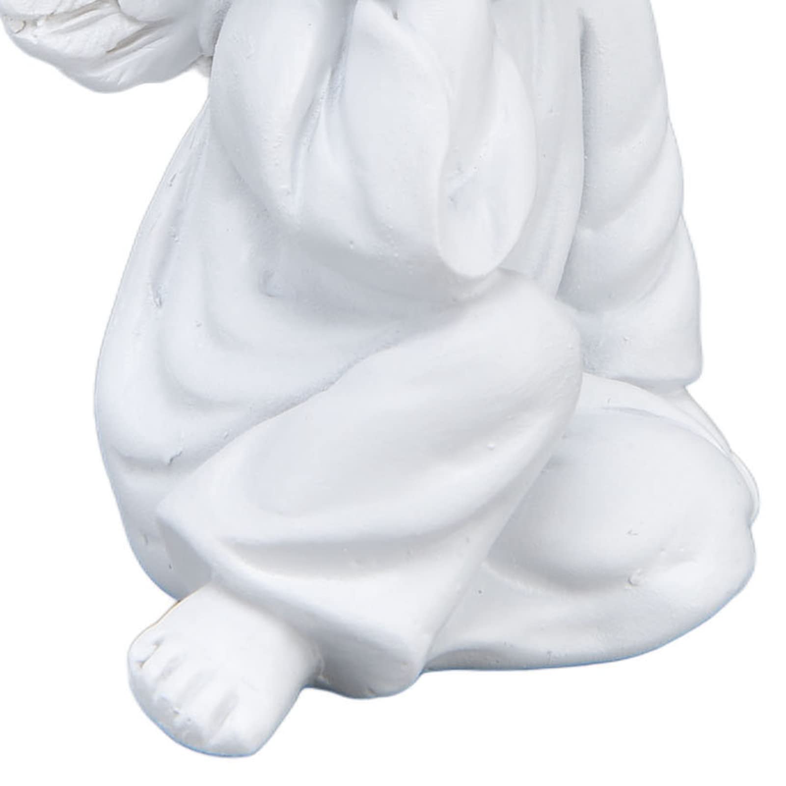 Statuette Ange Gardien Résine 6x5.5cm Décoration Intérieure Extérieure Cadeau Religieux Catholique
