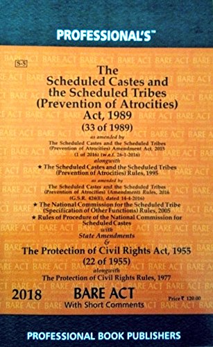 The Scheduled Castes and the Scheduled Tribes Act, 1989 as amende...