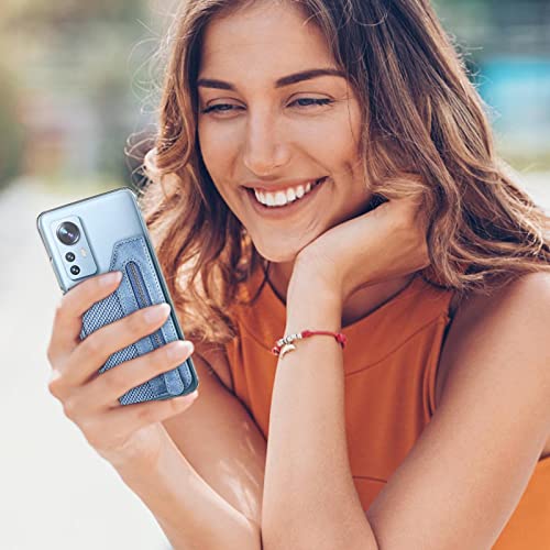 Caso de cartão de telefone celular Stick On - Porta-moedas multifuncional para telefone | Bolsa para