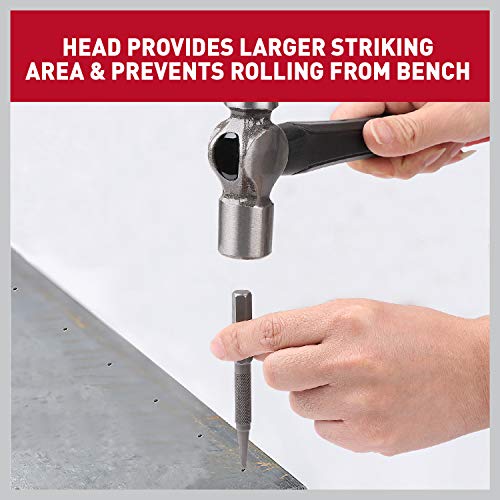 image for HORUSDY 4-Piece Durable Nail Setter Punch & Center Punch Set, Hardened