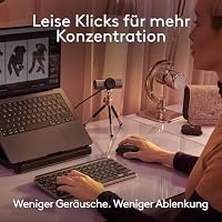 Logitech MX Anywhere 3S for Mac, kompakte kabellose Bluetooth-Maus, 8K-DPI-Abtastung auf jeder Fläche,Flip Folio Keyboard Case for iPad Pro 11 Inch (M4), iPad Air 11 Inch (M2 and M3)(5th Gen - 2024) – Ansicht 5
