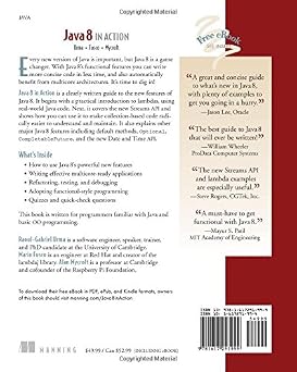Java 8 in Action: Lambdas, streams, and functional-style programming