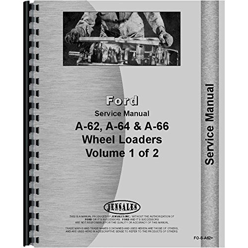 Manual de servicio para cargadora Ford A62 A64 A66 miniatura 1