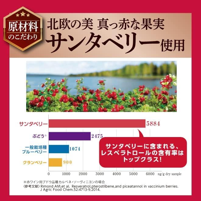 Amazon | 【公式】わかさ生活 レスベラトロールPRO レスベラトロール