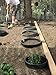 6 Pack of 16 Planting Rings – Watering Basins for Tomatoes, Vegetables & Flowers | Garden Edging & Water Retention | Protects Plants, Separates Rock, Mulch & Grass | Made in USA | Recycled Plastic