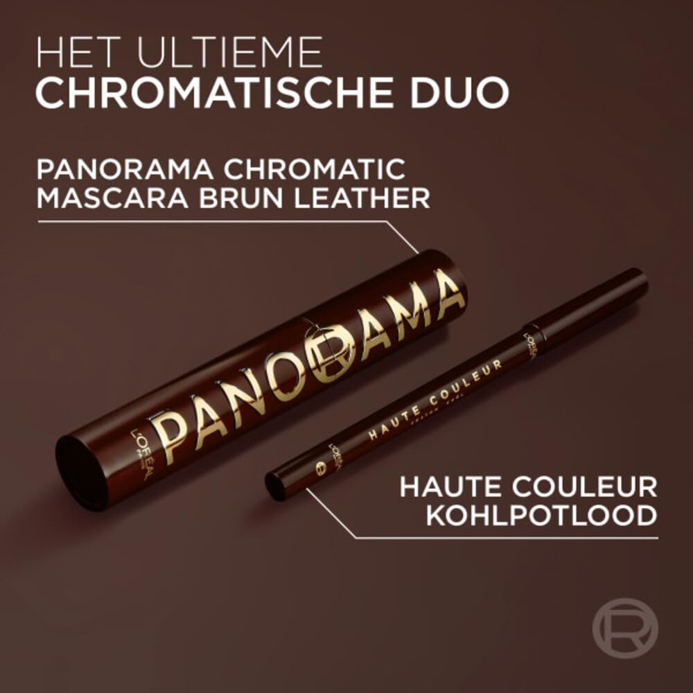 L'Oreal Cosmetics Panorama Chromatic Maskara Brun Leather
