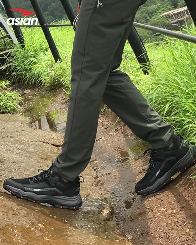 ASIAN Men's Everest-01 Sports Trekking & Hiking,Walking Shoes with Rubber Outsole & Memory Foam Insole Lace-Up Shoes for Men's & Boy's - Image 5