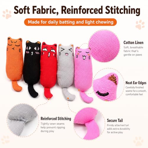 Legendog 5Pcs Bite Resistant Catnip Toy for - image 3