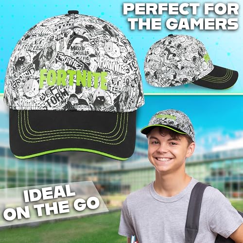 Image of Get Trend Pokemon | Minecraft | Fortnite | Super Mario Kids Baseball Cap, Sunglasses Set UV Protection, Gamer Gifts for Boys