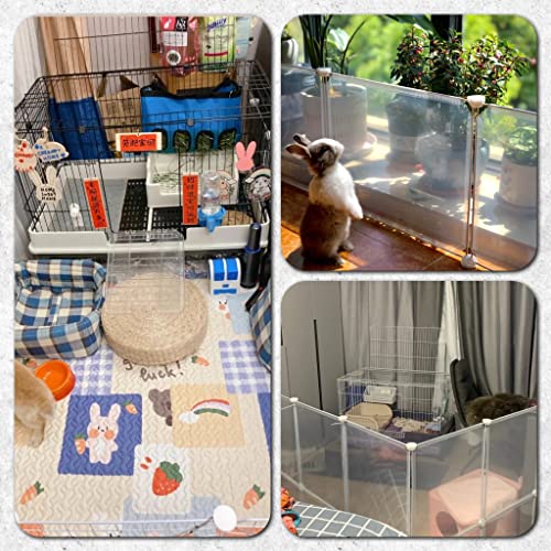 Petierweit Small Animal Playpen Rabbit Playpen Indoor Hamster Playpen Guinea Pig Play Pens For Indoors 34 Panels Portable Puppy Fence Indoor Diy Washable Exercise Small Pet Playpen #TOP1