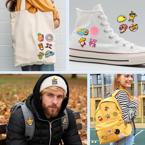 Image of Funny Pins for Backpacks Brooches Cute Lapel Pins Brooch Button Pin Bulk Party Favor gifts