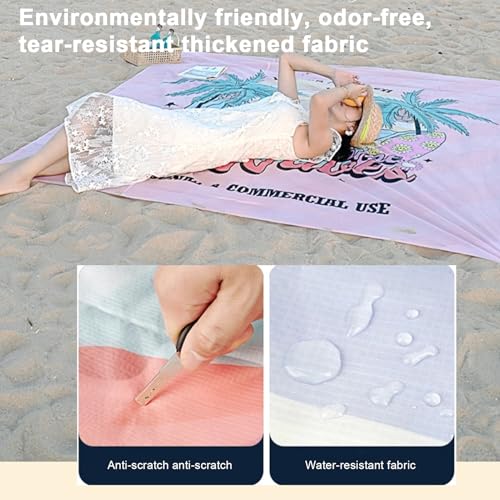 Couverture de plage de qualité supérieure avec tapis de jeu à séchage rapide - 7