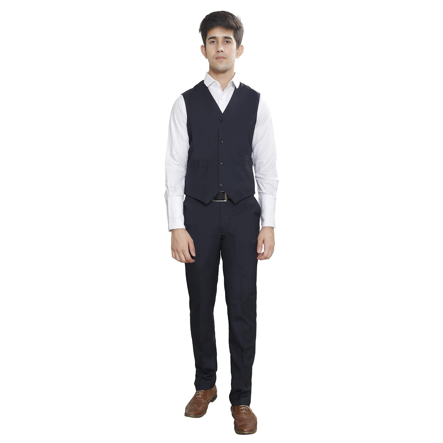 fabuniforms Men's Formal Vests Waistcoat For Waiter, Catering.-picture-46