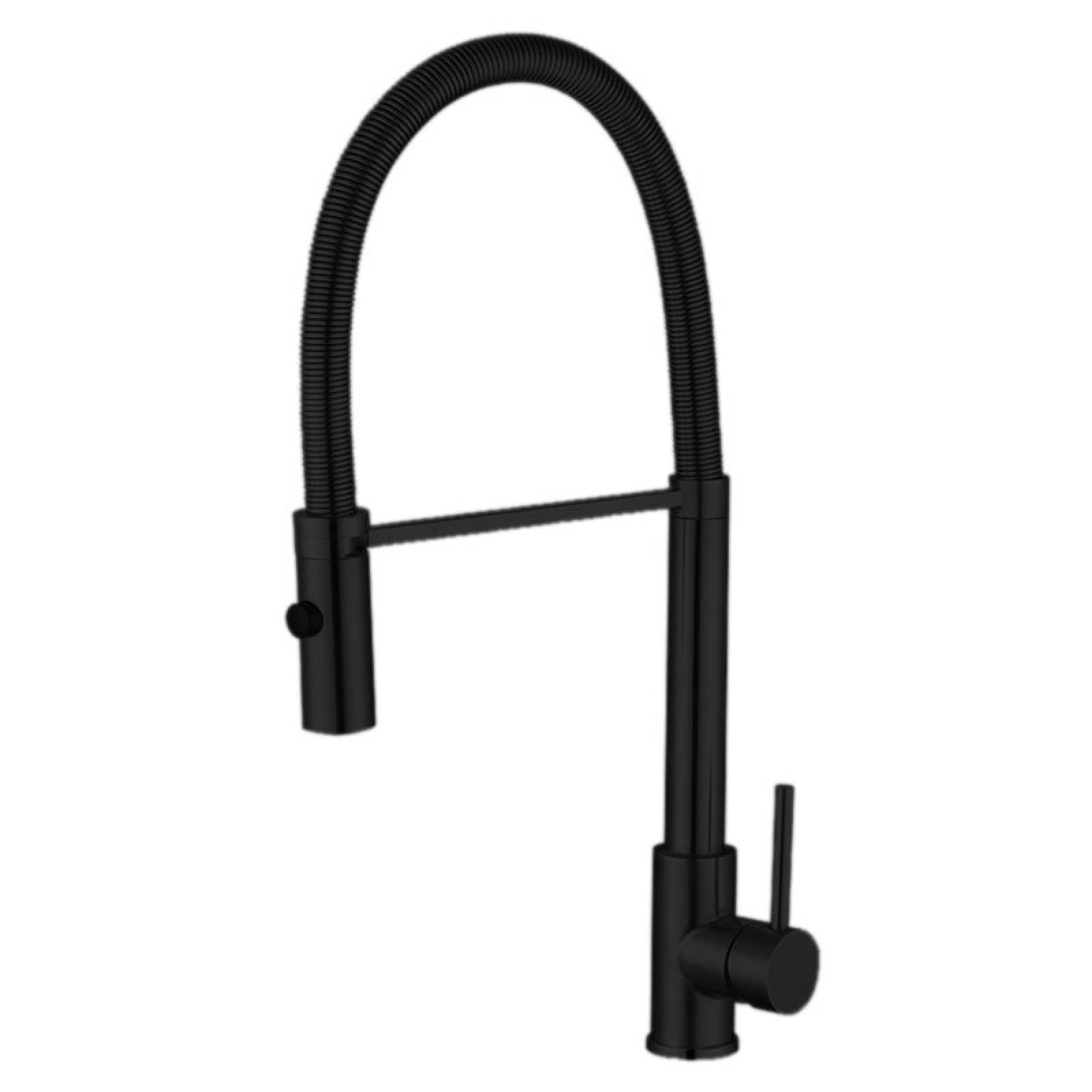 Fanjubei Black Hot And Cold Spring Rotating Kitchen Sink Faucet,