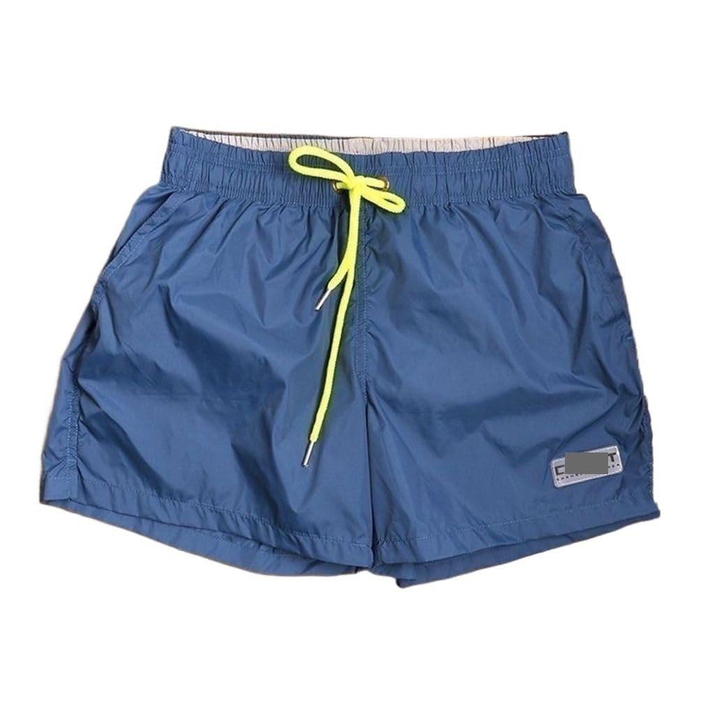 Pantalones Cortos De Verano Tres Puntos for Hombre, Sueltos, Secado Rápido, Pueden Entrar En El Agua, Nadar, Surfear, Vacaciones, Parque Acuático, Playa para Nadar