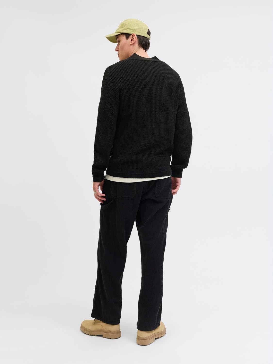 JACK & JONES Jjconnor Knit V-Neck Cardigan Jjconnor - Cardigan con Scollo a V Uomo (Pacco da 1)