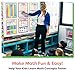 Momo & Nashi Multiplication Chart & Math Posters For Elementary School - 13pc Math Learning Posters For Kids Ages 3-5 6-10 - 16”x11” Educational Classroom Must Haves Elementary School Decor