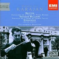 Britten: Frank Bridge Variations, Vaughan Williams: Fantasia Thomas Tallis, Stravinsky: Jeu de Cartes