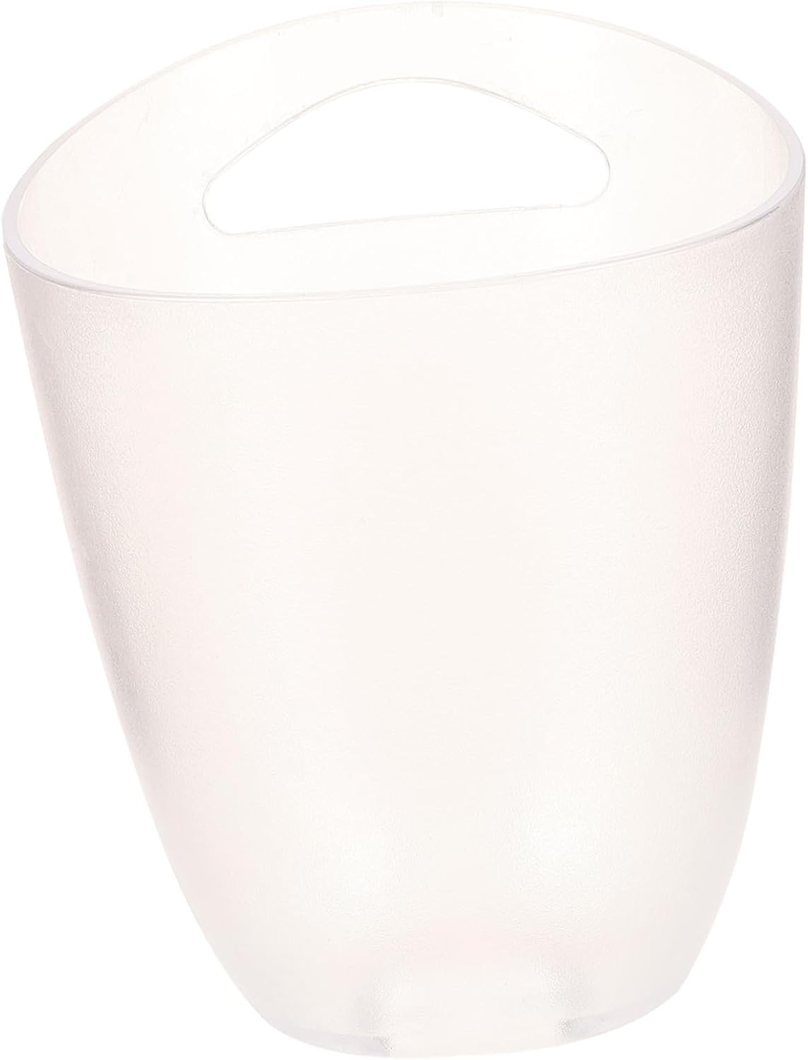 Acrylic Ice Bucket for Wine and Beverages Portable Design Single Handle for Parties and Bars Sturdy and Stylish for Drinks Storage