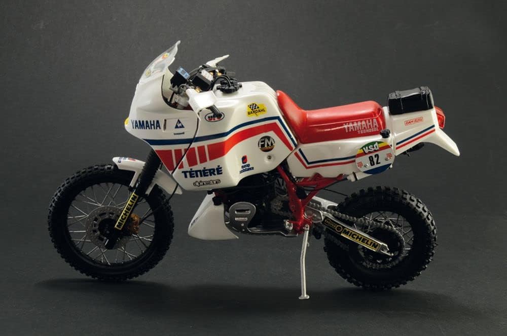 IT4642 1/9 Yamaha Tenerie 1986 Paris Dakar Rally Lally Japanese Instruction Manual Included Plastic Model