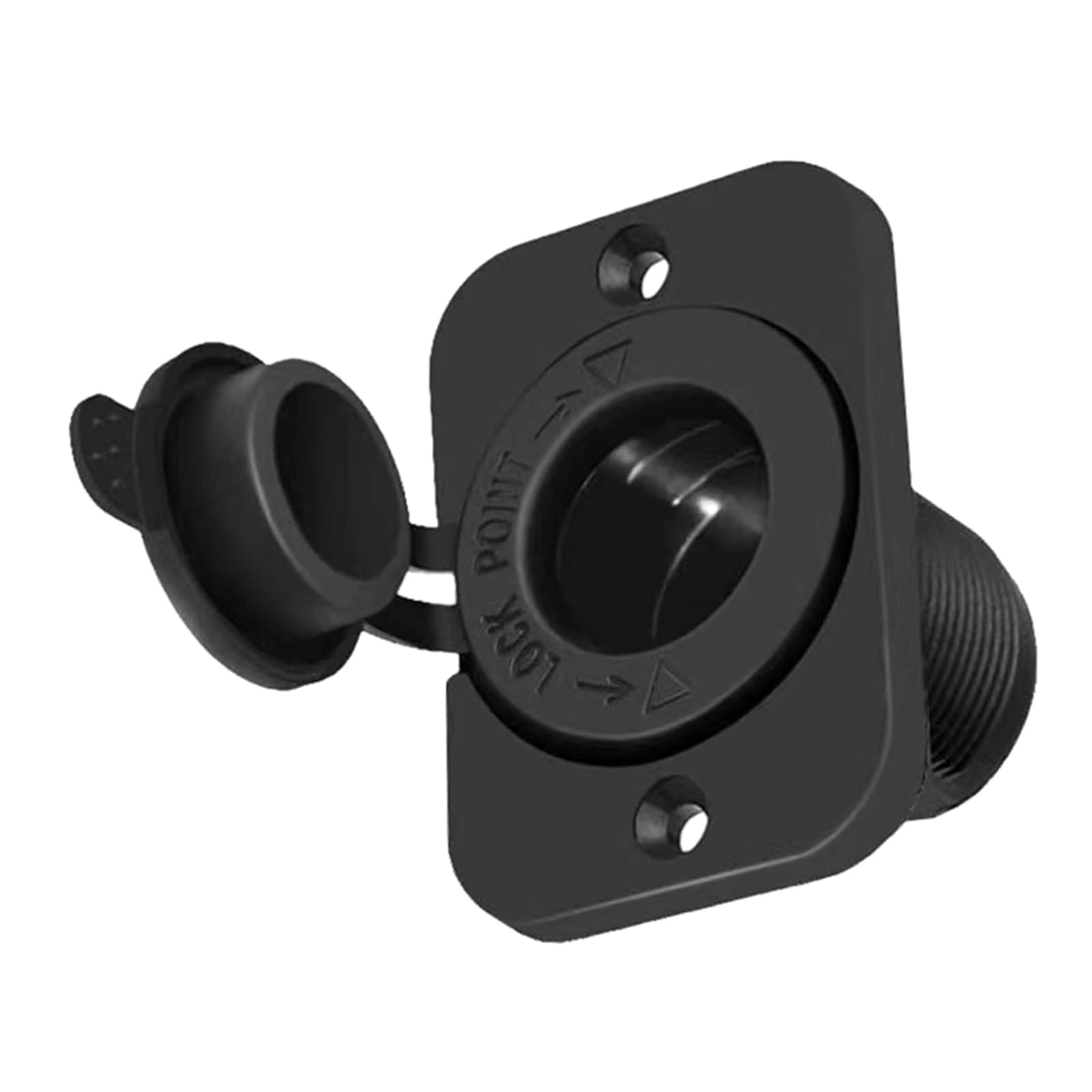 Adattatore multiplo per presa USB per sigarette, in ABS, per una ricarica stabile all'interno e all'esterno