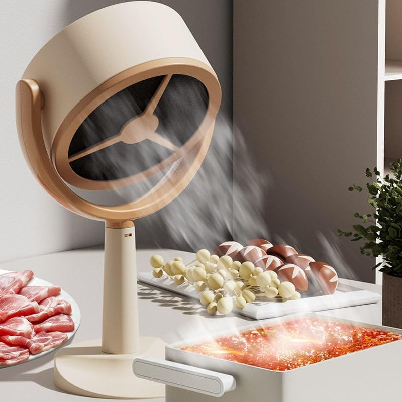 Mini hotte de cuisine portable pour éliminer les fumées de cuisson sans bruit