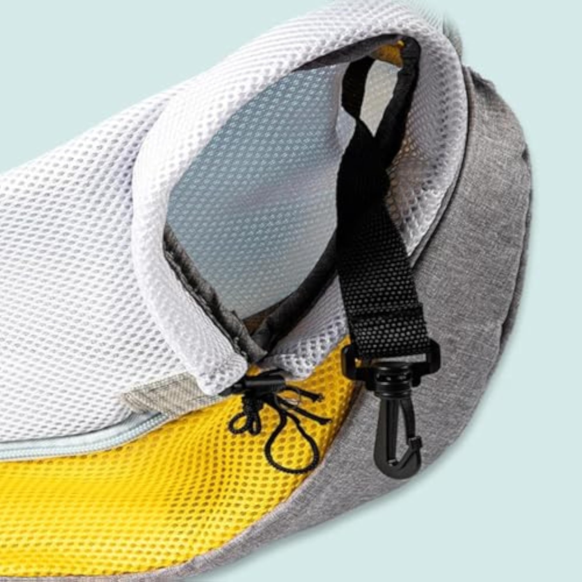 Lightweight Mesh Dog Sling Carrier for Travel