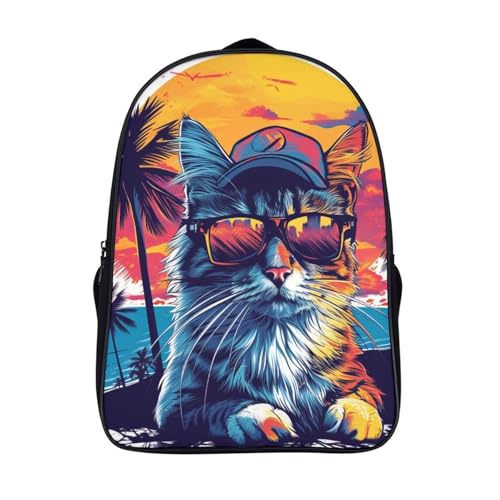 Mochilas escolares de gato para niñas ideales para el colegio y excursiones con lluvia