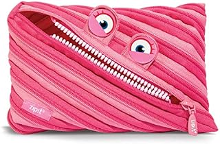 ZIPIT Wildlings Pencil Case for Girls | Big Pencil Pouch for School, College and Office | Pencil Bag for Kids