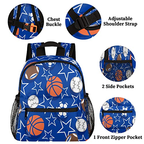 Pardick Basketball Kids Toddler Backpack With Chest Strap For Boys Girls Basketball Lightweight Kindergarten Children Schoolbag Nursery Elementary Travel Bag #TOP2