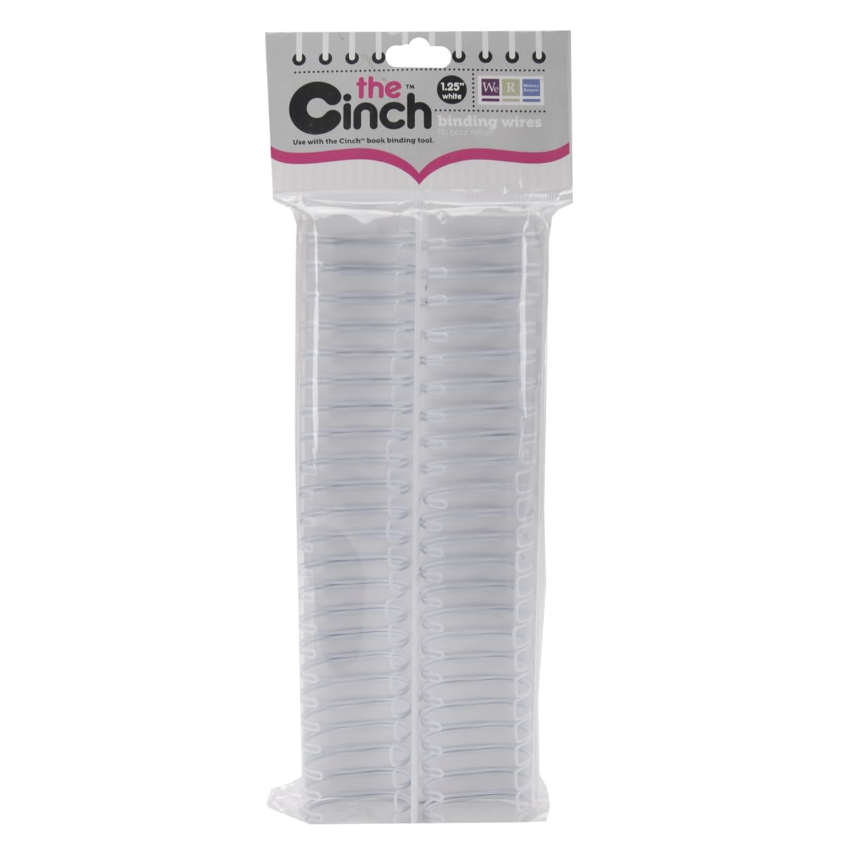 We R Memory Keepers Cinch Wires - White 1.25"