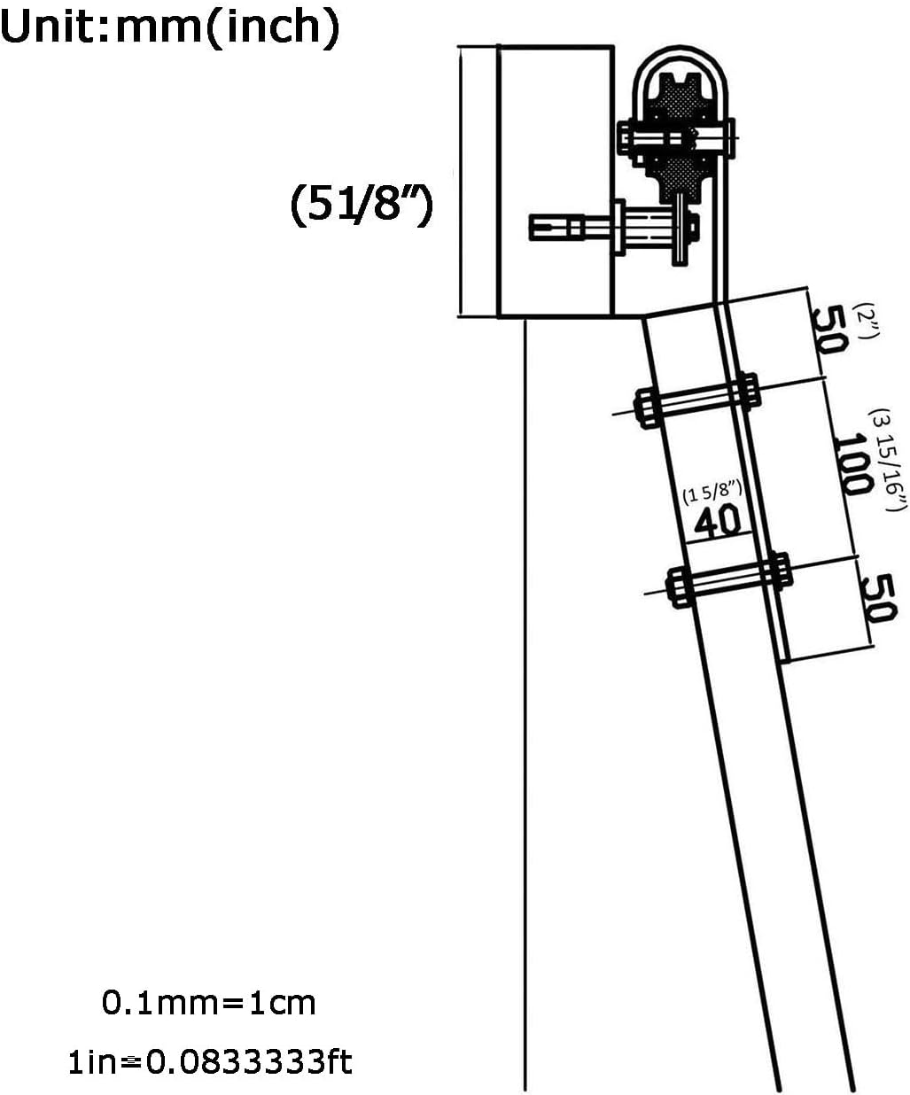 ローリングライブラリラダー、フラットチューブトラックスライディング