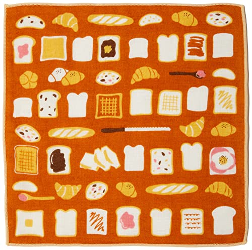 プレーリードッグ +ima タオルハンカチ 今治 オーガニックコットン 優しい色合い 贈り物 日本製 パンづくし