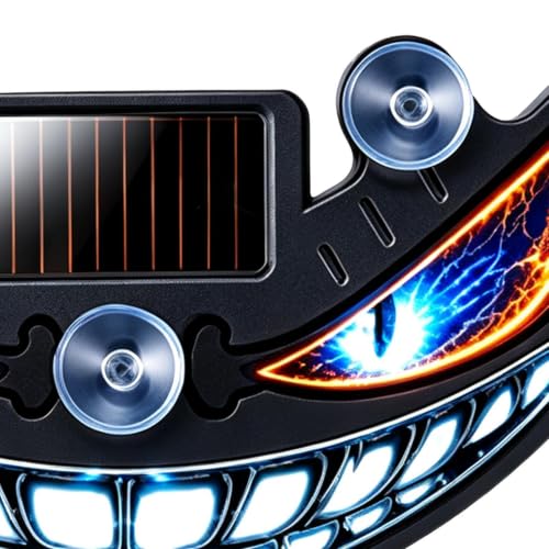 Ojos LED inalámbricos para parabrisas de coche que eliminan cables y pilas 7