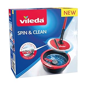 Vileda Spin & Clean Mopset – Compacte Emmer