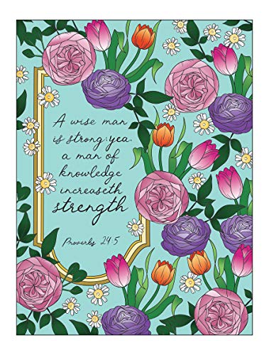 Adult Coloring Inspiring Proverbs Coloring Book (Creative Haven Coloring Books) #TOP2