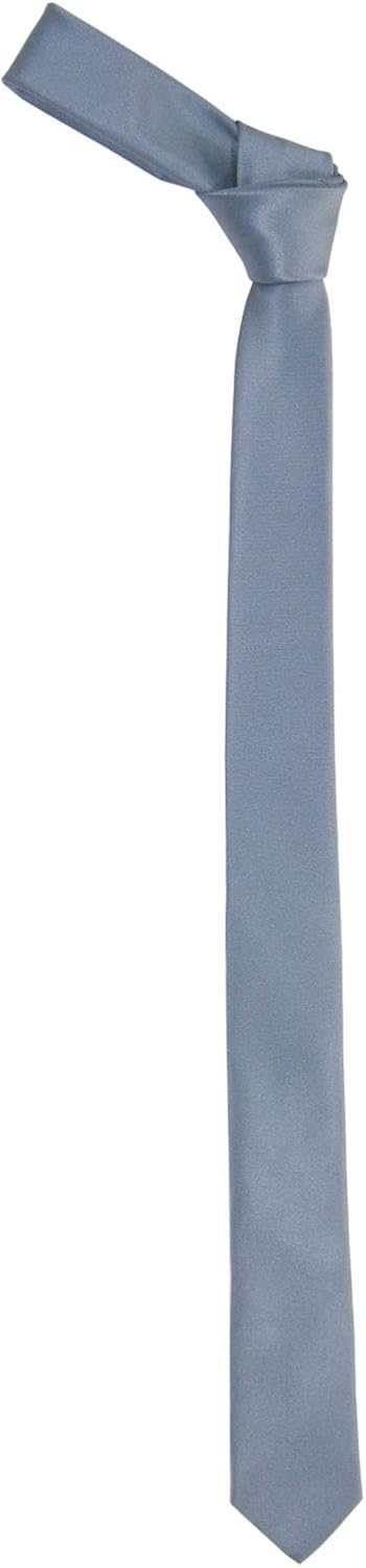 Men's Skinny 2" Solid Color Necktie Slim Tie - Image 3