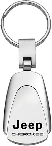 Au-tomotive Gold Inc. - Llavero de lágrima para Jeep Cherokee (cromado), Cromado