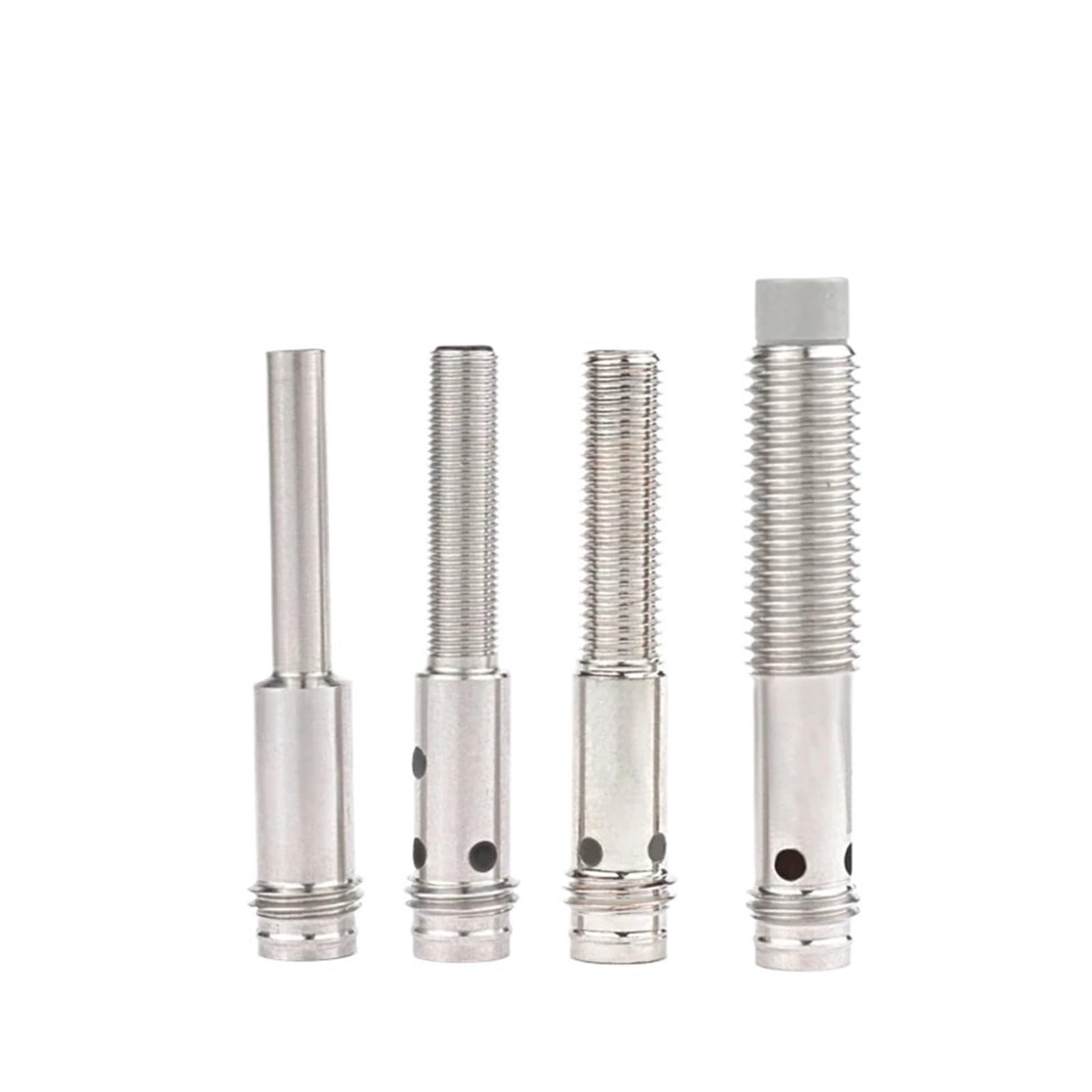 Interruptor de inducción metálico con junta de tubería y sensor óptico DHS04-01S-B