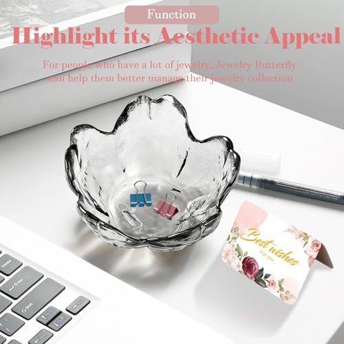 Image of Gifts For Women Trinket Dish Unique Birthday New Home Gifts For Women Her Jewellery Tray Cute Room Decor Aesthetic Bedroom Accessories Ring Dish Holders Small Friendship Christmas House Warming Gifts