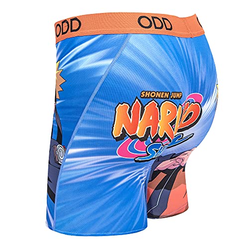 Odd Sox, Naruto Shippuden Character Anime Men's Underwear Boxer Briefs, Assorted4