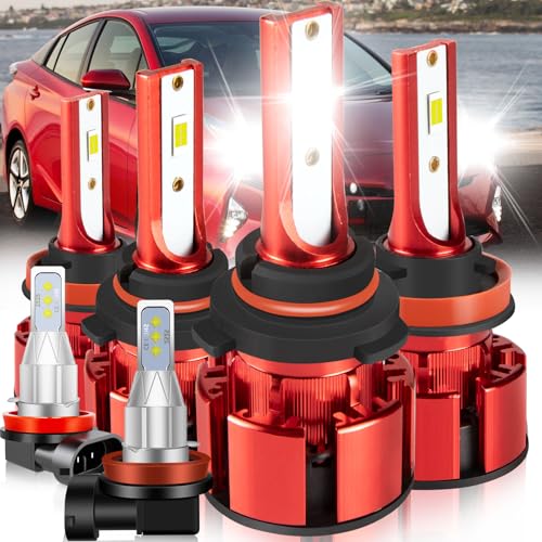 LTZXAP For Toyota Prius 2010-2011 Light Bulbs, 800% Brightness Hi