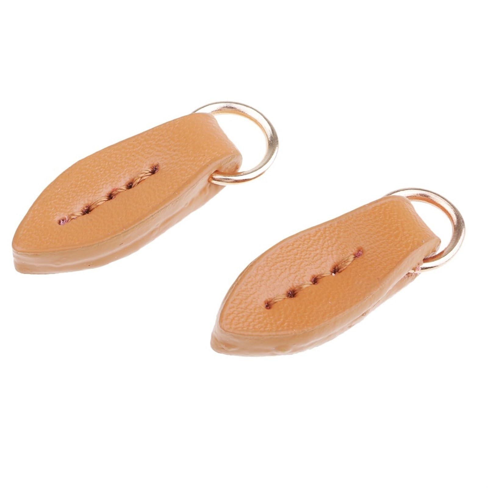 Reemplazo del tirador de cremallera, Tirador de Cremallera 2 Piezas Tirador de Cremallera de Cuero Tiradores de Cremallera Reemplazo de Cierre Deslizante de Costura for Mochila Ropa Cremalleras DIY Ac