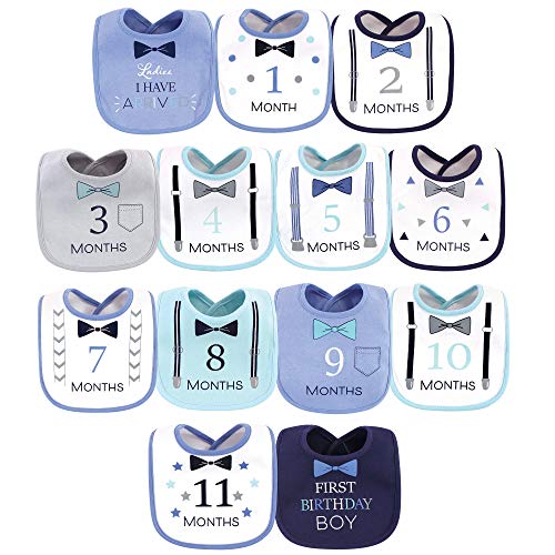 Image of Hudson Baby Unisex BabyCotton Bibs