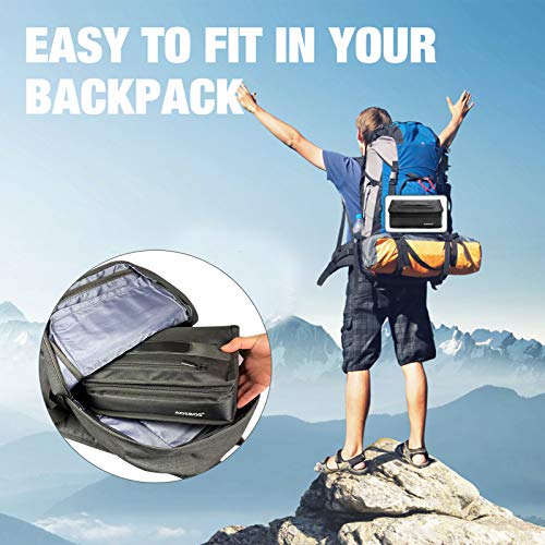 Miniatura 6 de Aosbos Bolsa Termica Porta Alimentos 3,5l - Fiambreras Comida Trabajo Nevera Portatil Pequeña Para Mujeres Y Hombres, Mini Bolsas Isotérmica Para Almuerzo, Lunch Bag Para Picnic, Oficina, Escuela